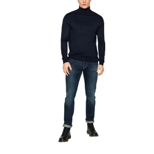Levis® Jeans Uomo Blu in Cotone 99% Elastan 1% con Zip e Bottone Tasche Anteriori e Posteriori 04511-1390