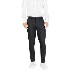 Antony Morato Pantaloni Uomo Nero Zip e Bottone Tasche Anteriori e Posteriori 69% Poliestere 29% Viscosa 2% Elastan Primavera/Estate MMTR00768-FA600285