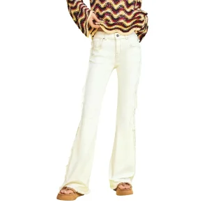 Desigual Jeans SFILACCIATI A ZAMPA Donna 26SWDD43